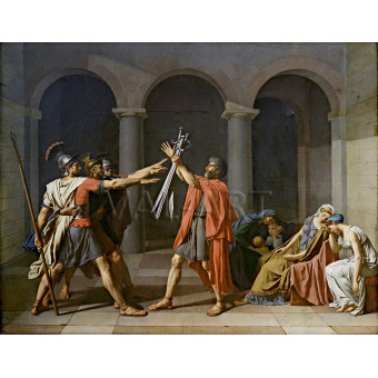 РЕПРОДУКЦИИ НА КАРТИНИ Клетва на Хорациите (1785)